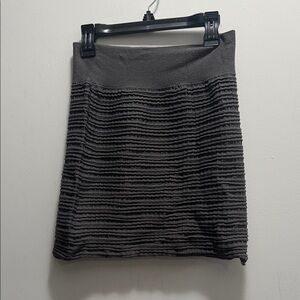 Chic Charcoal Women's Mini Skirt